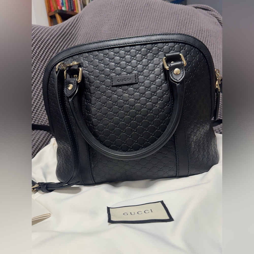Gucci Guccissima dome satchel bag